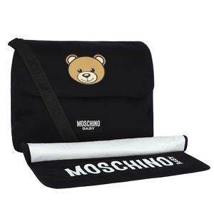 like- new condition moschino diaper bag